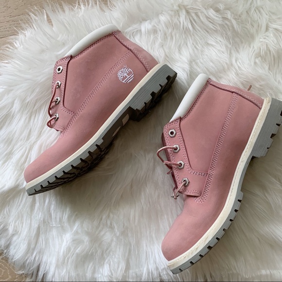 Timberland Classic Nellie Lace-up Pink Boot - Picture 6 of 8